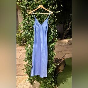 My “as if” favorite slinky periwinkle dress size XS only worn ONCE